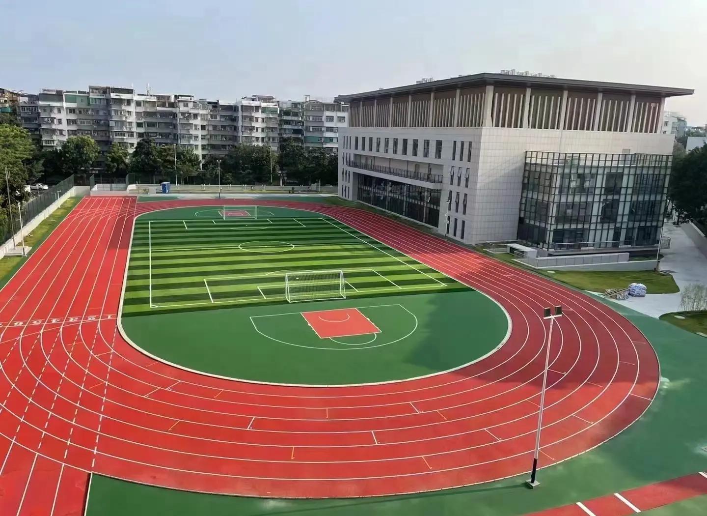 衡水市硅PU材料塑胶篮球场 - 方案